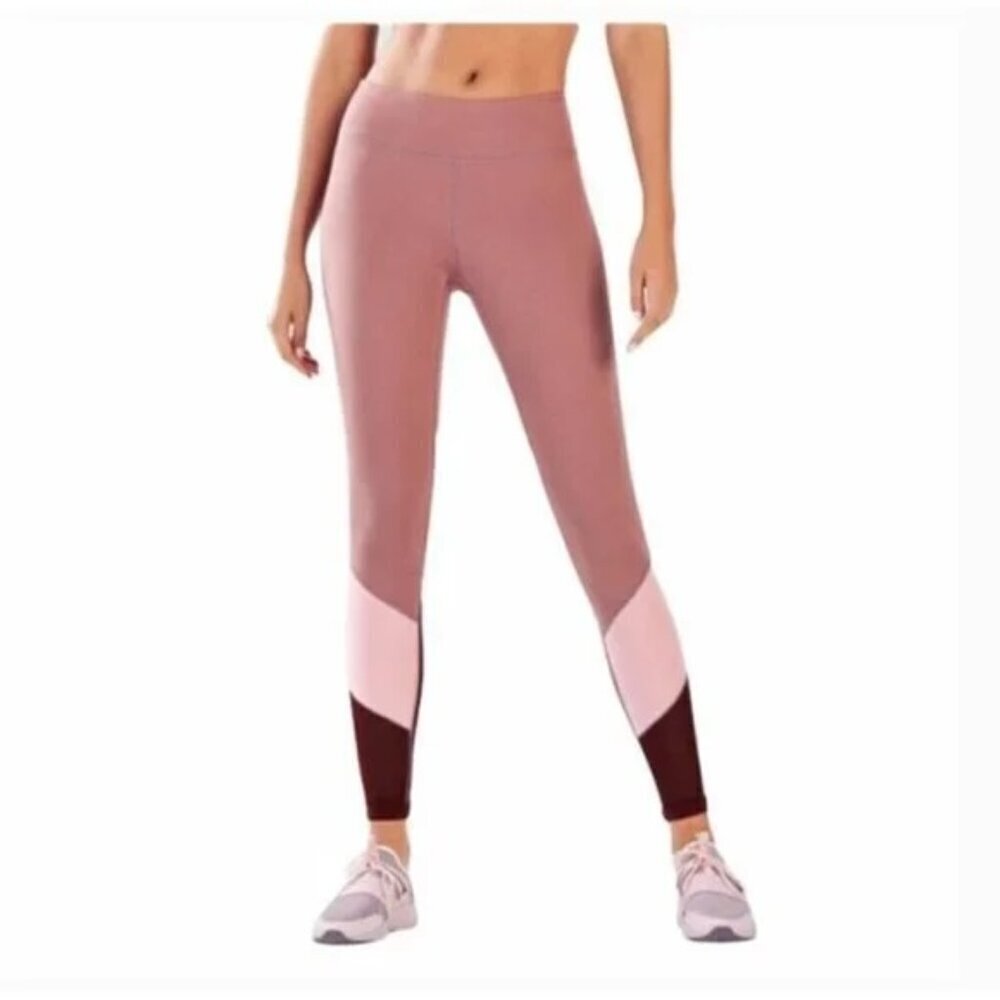Fabletics Mid-Rise PowerHold Colorblock Legging